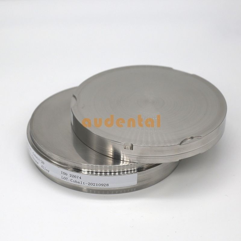 Audentaal tandheelkundig laboratorium Gebruik 98x12mm frees metaal kobalt chroom cocr disc kobalt chroom chroom disc