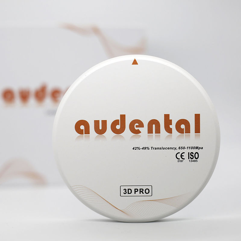 3D Pro Zirconia Dental Wit CAD CAM Block 98/95/92mm Open systeem CE