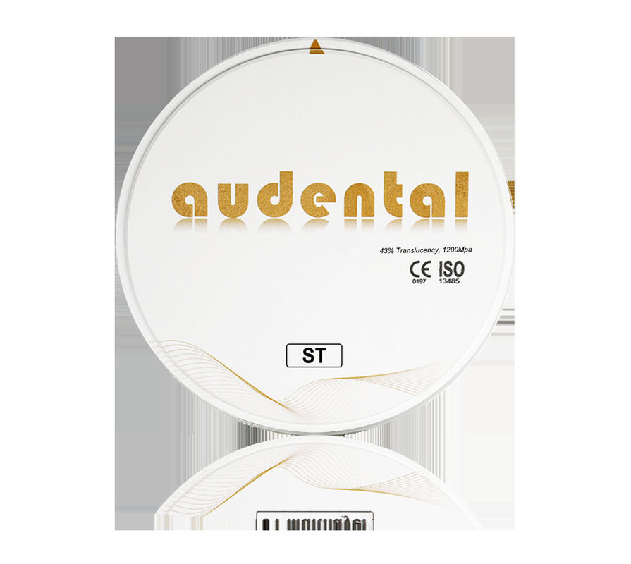 Smooth Vita 16 ST-Plus Multilayer Zirconia Block 900Mpa Sterkte 12 14 16 18 20 22 25mm Ronde schijf