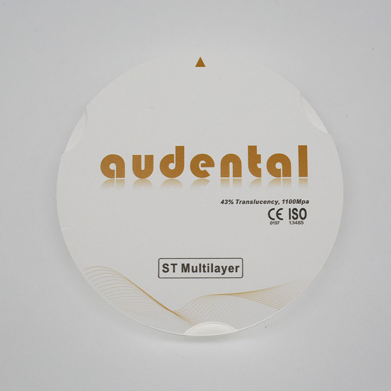 14 mm Ronde schijf ST Meerlaag Zirconia Block Vita 16 Kleurtranslucentie