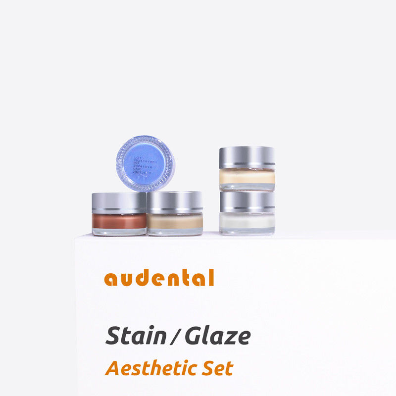 Vlekglaseerpasta voor volledige contour Zircon tandheelkundige laboratoriumapparatuur voor hoge esthetische effecten