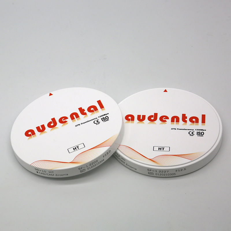 CAD/CAM Dental Zirconia Block voor volledige boogherstelingen met hoge doorschijnendheid en optimale prestaties