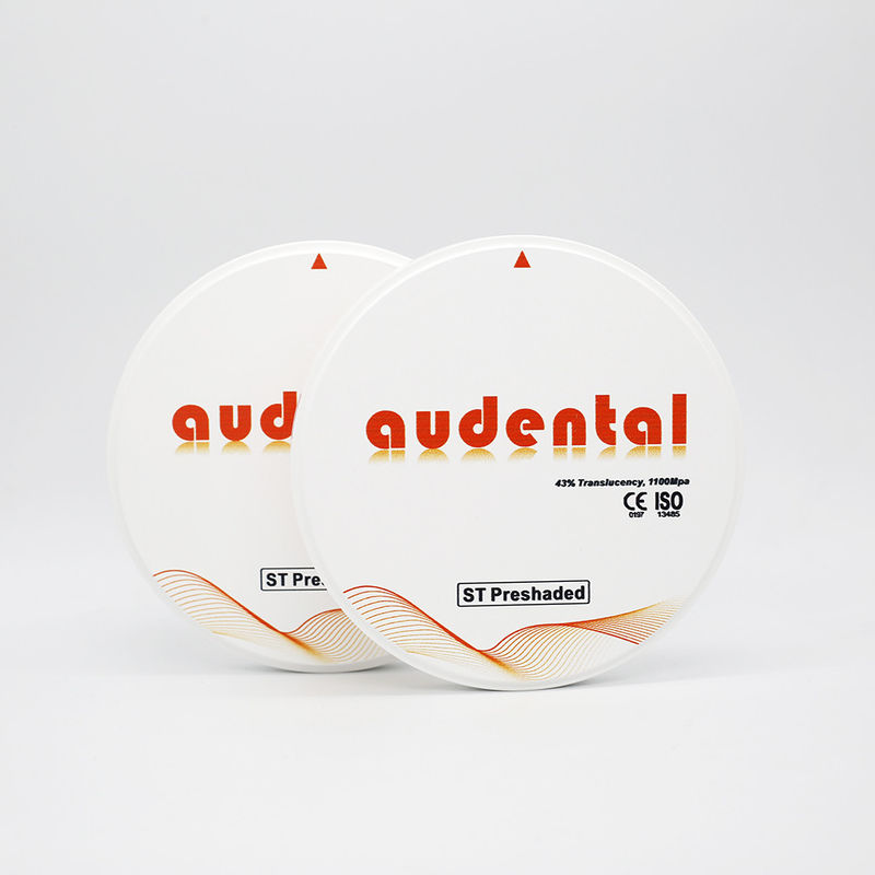 Full-Contour kroon en brug Pre-schaduw Zirconia Block Zirconia en Roland Weiland Oorsprong Yena Audental