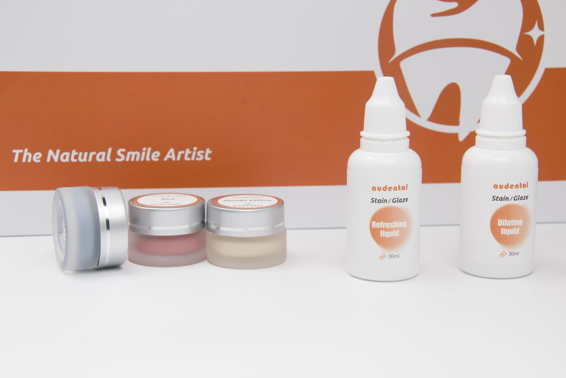 Stain Glaze Paste Set voor tandheelkundige laboratoriumapparatuur bereiken ideaal effect in één kleuring
