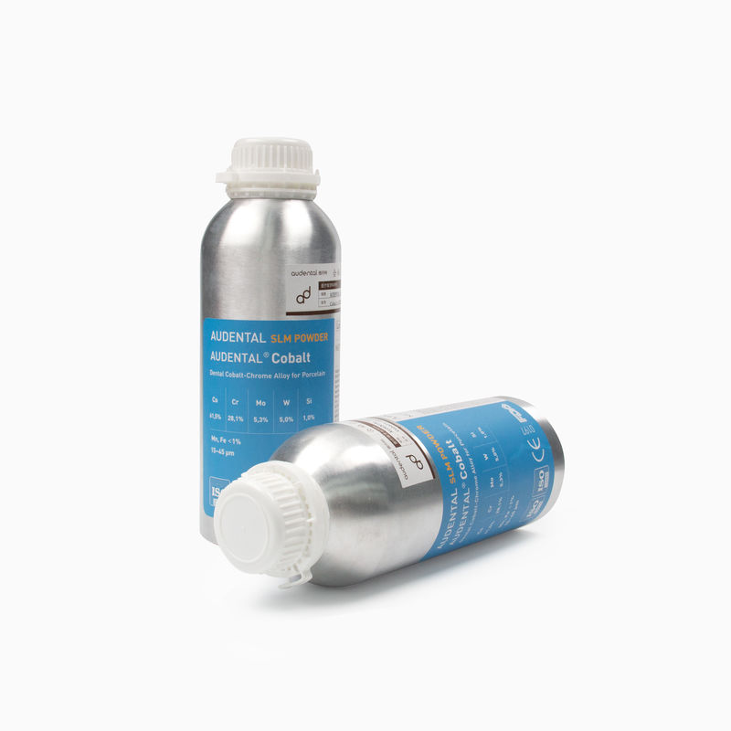 Professionele CoCr Cobalt Chromium SLM poeder voor tandheelkundig 3D-metalenprinten van gedeeltelijke frames en abutments