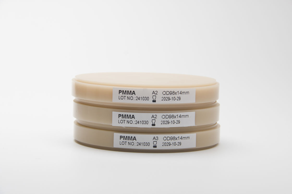 Zoek de perfecte pasvorm met meerdere opties Multilayer Monolayer Prothese Base en flexibele PMMA Blocks voor tandheelkundige restauraties