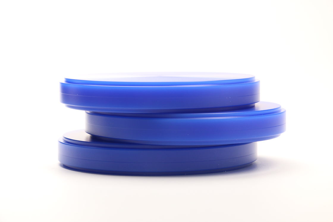 Hoge nauwkeurigheid en nauwkeurigheid passen marges tandwaas schijf blok in blauw groen wit en grijs audentaal