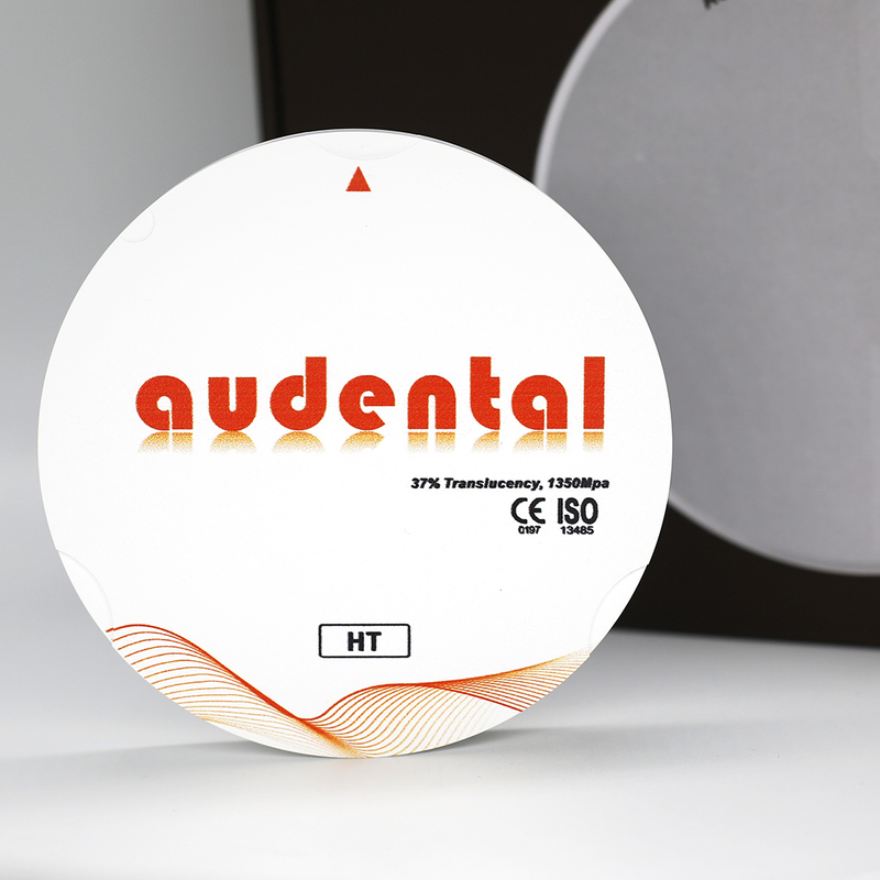 Audental HT/DHT Wit 98mm Zirkoniumoxide Blokken Tandtechnisch Laboratorium CAD CAM Systeem Fabrieksprijs Tandheelkundig Verbruiksmateriaal Tandheelkundig Zirkoniumoxide