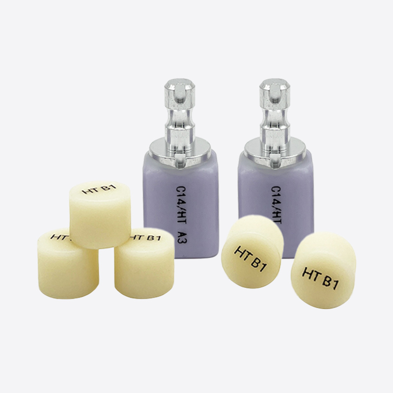 Materiaal voor tandheelkundige implantaten Esthetiek Restauratie Lithium Disilicaat Tandheelkundig Glas Keramiek voor tandheelkundig laboratorium