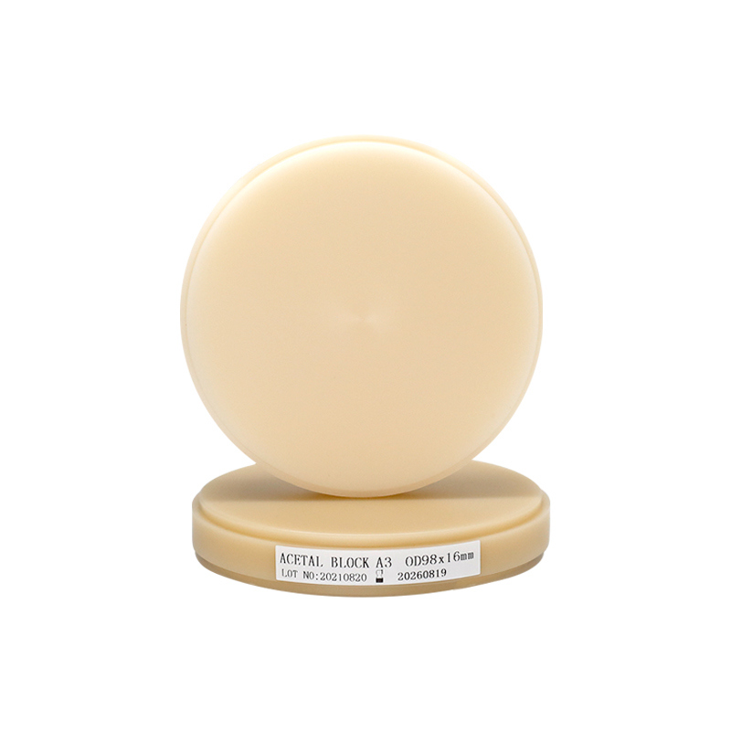 Duurzame en waterbestendige roze-A2 tandheelkundige PMMA-blok voor sterke en stevige restauraties