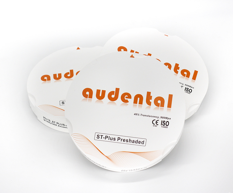 Bereik Perfectie met Audental ST Plus Preshade Dental Zirconia Blok voor Superieure Resultaten