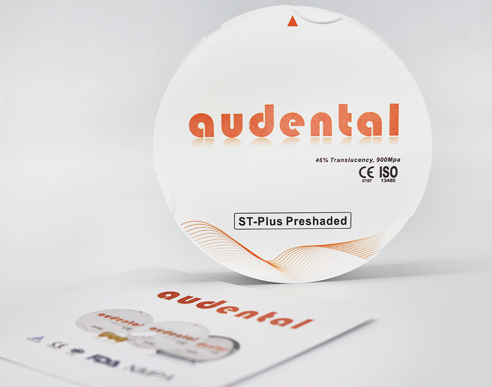 Bereik Perfectie met Audental ST Plus Preshade Dental Zirconia Blok voor Superieure Resultaten