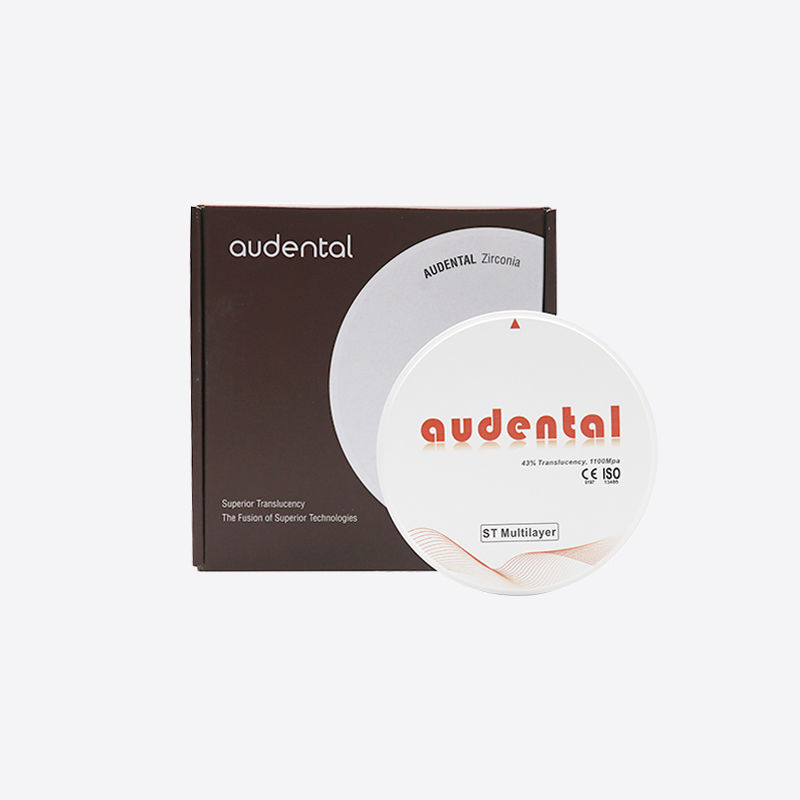 Dental Zirconia Block zirkoniumdioxide materiaal met een meerlagige structuur voor een verbeterde natuurlijke esthetiek en sterkte