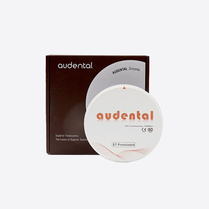 Dental Zirconia Block Manufactured from Zirconium Dioxide with Flexural Strength of 900 MPa and VITA Shade Compatibility