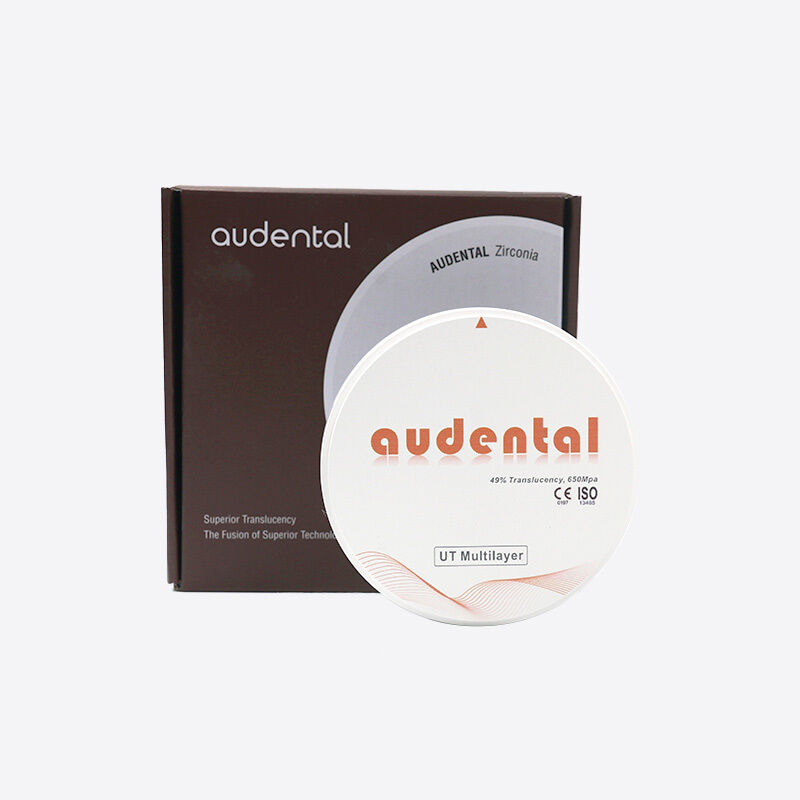 Precisie-ontworpen meerlaags zirconia blok met evenwichtige sterkte en natuurlijke esthetiek voor tandheelkundige toepassingen