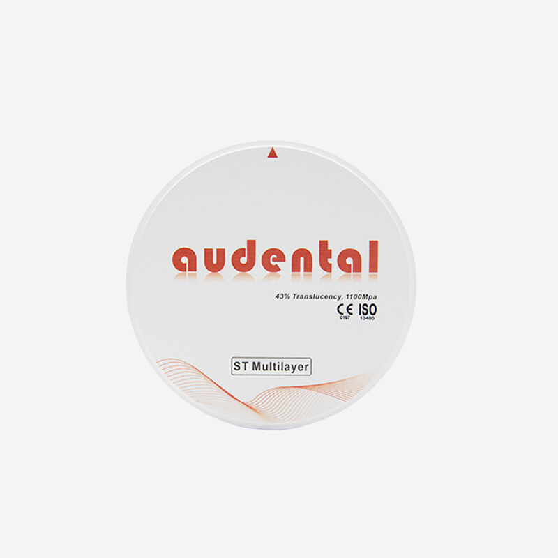 Sterkte Natuurlijk Naadloos Goede Doorzichtigheid ST/DST Meerlaags Zirkoniumoxide Blok Voor Tandheelkundige Restauratie