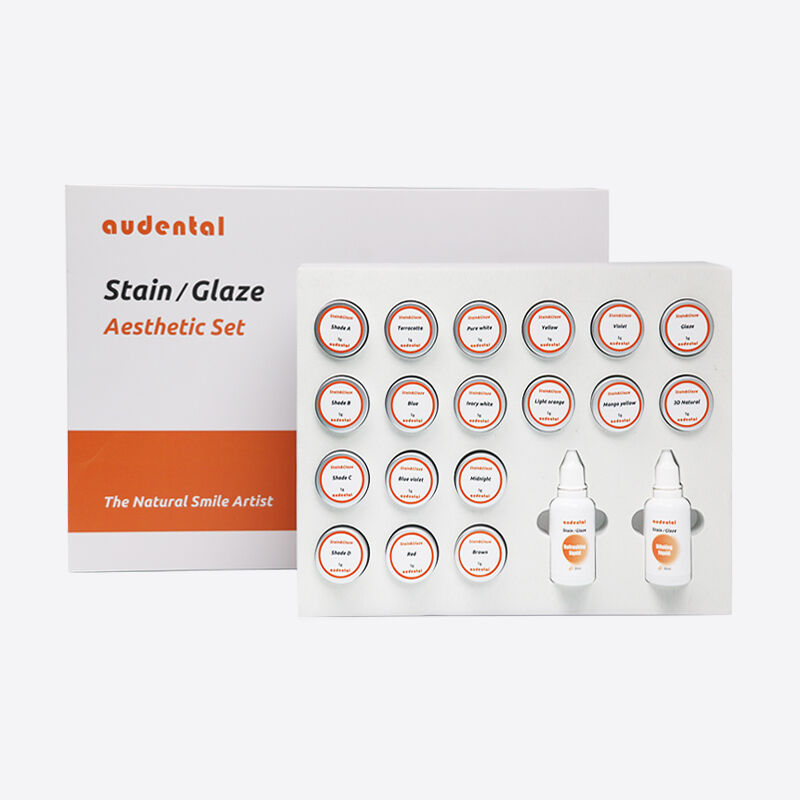 Tandtechnisch Laboratorium Kleur- & Glazuurpasta 25ml Vloeistof 4g 3D Glazuurpasta Kleur- en Glazuurmateriaal