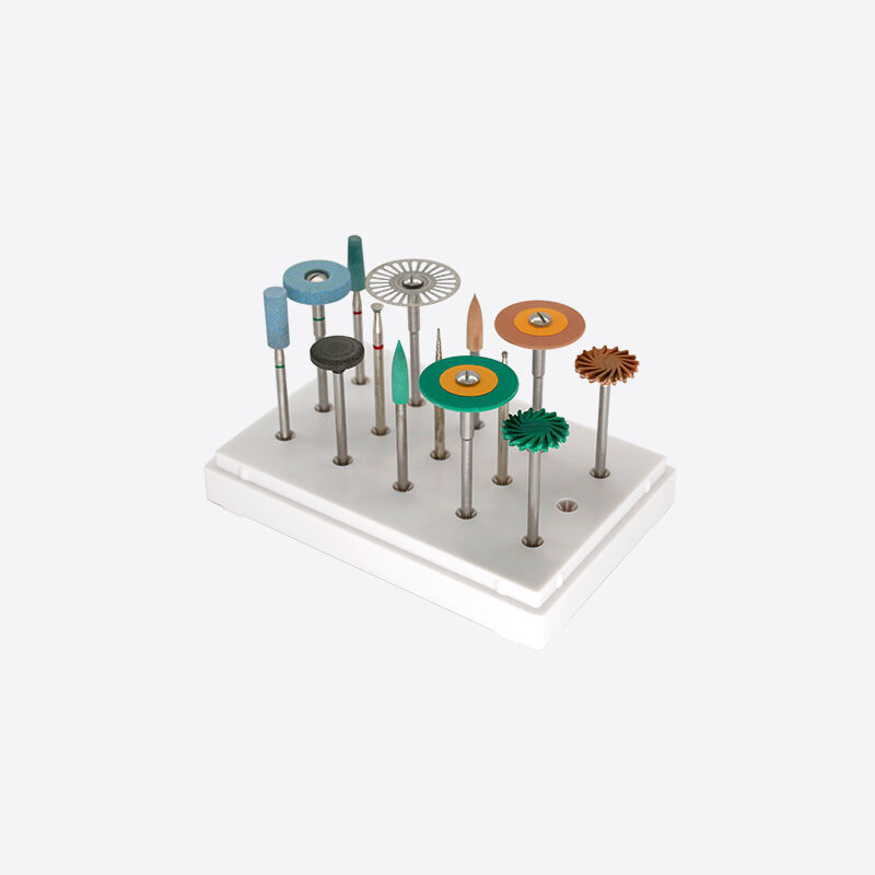 Professionele tandheelkundige polijstboor van zirkoniumoxide voor het polijsten van zirkoniumoxide, PMMA en wasmaterialen, met vijf jaar garantie en CE-certificering