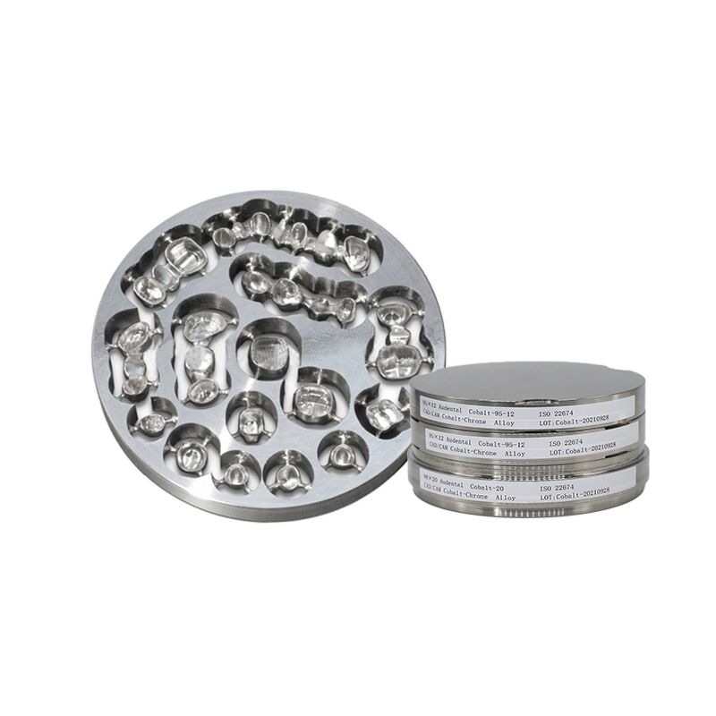 Cobalt Chrome Block-disc van legering voor tandheelkundige prothesen die hoge corrosiebestendigheid en biocompatibiliteit biedt