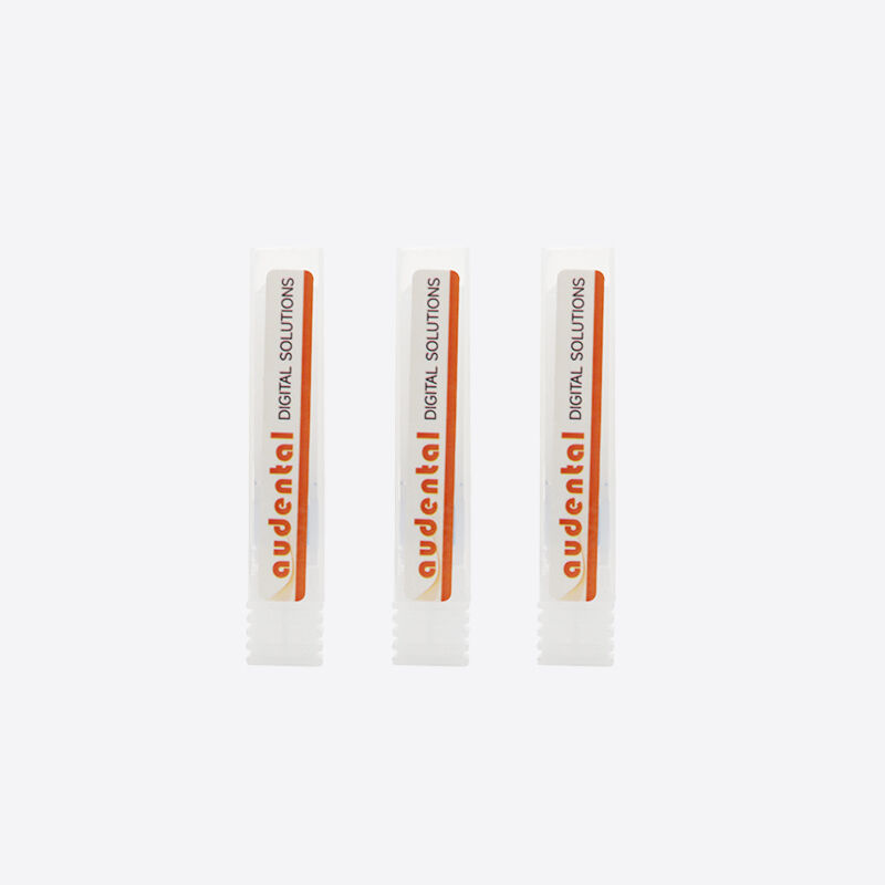 Zirconia freeswerktuig met diamant gecoate wolfraamcarbide freeswerktuig geoptimaliseerd voor schone randen en oppervlakteafwerking in tandheelkundige laboratoria