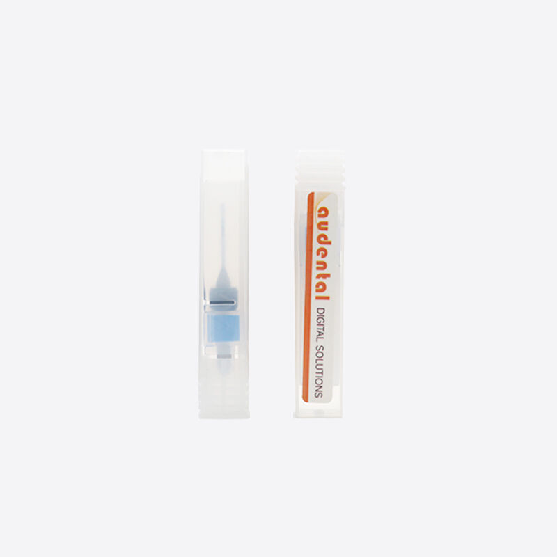 Zirconia freeswerktuig met diamant gecoate wolfraamcarbide freeswerktuig geoptimaliseerd voor schone randen en oppervlakteafwerking in tandheelkundige laboratoria