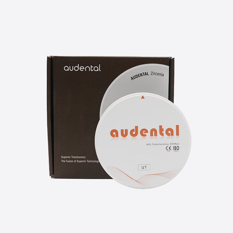 Dental Zirconia Block High Purity Composition met ZrO2 HfO2 Y2O3 voor sinterprestaties en uitstekende buigsterkte van 1350 MPa