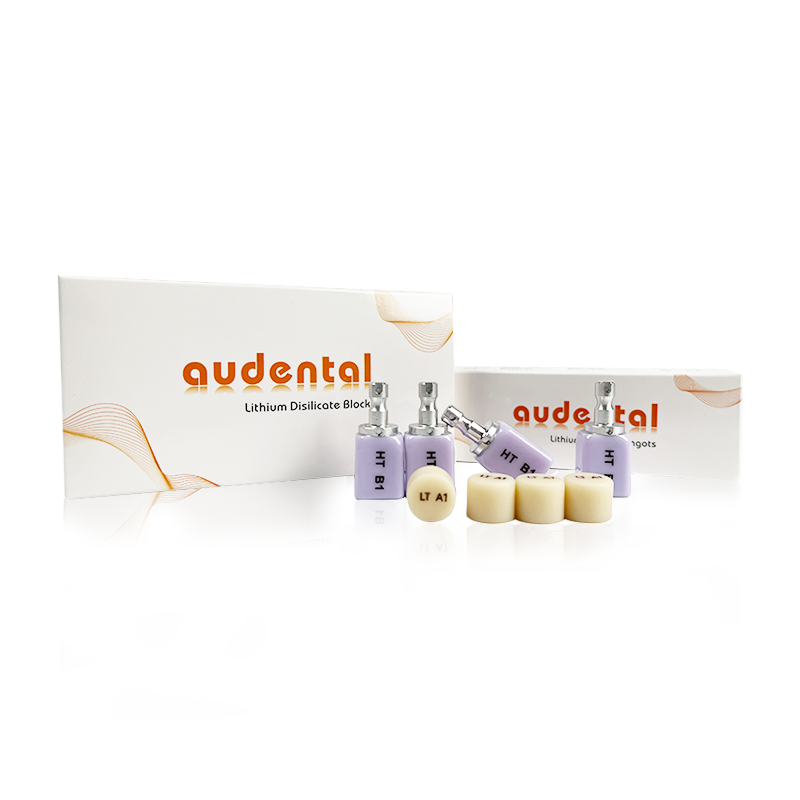 Dental Glas Keramiek Lithium Disilicaat Materiaal Ontworpen voor Facings Kronen Inlays Onlays en 3-delige Anterior Bruggen