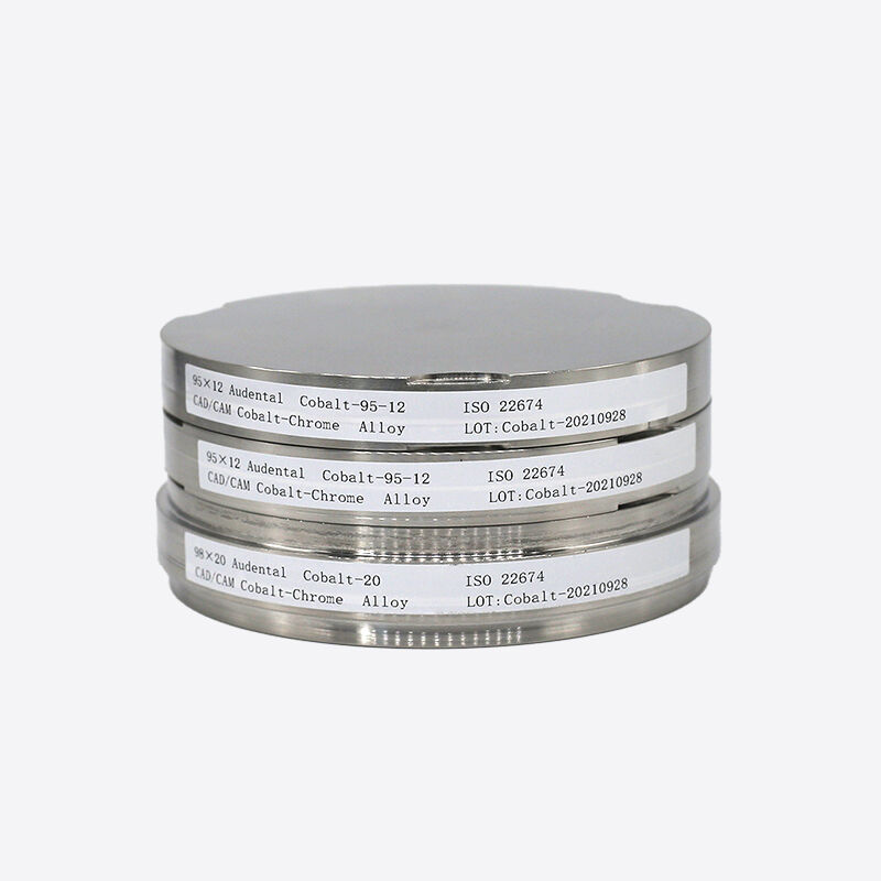 Audental 98×12 mm CoCr Dental Milling Disc | Cobalt Chrome for Dental Labs