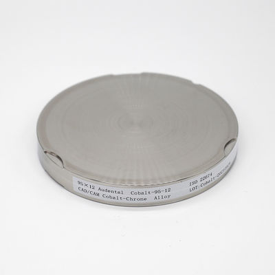 Audentaal tandheelkundig laboratorium CAD CAM Fressplaat Cobalt Chroom Chroomplaat Voor kroon en bruggen Restauratie