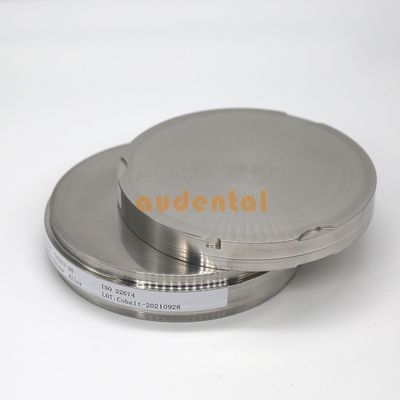 Audentaal tandheelkundig laboratorium Gebruik 98x12mm frees metaal kobalt chroom cocr disc kobalt chroom chroom disc