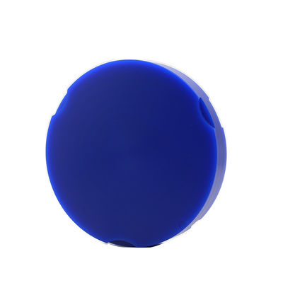 95 mm rond tandwasblok blauw open systeem met trapafgietsel