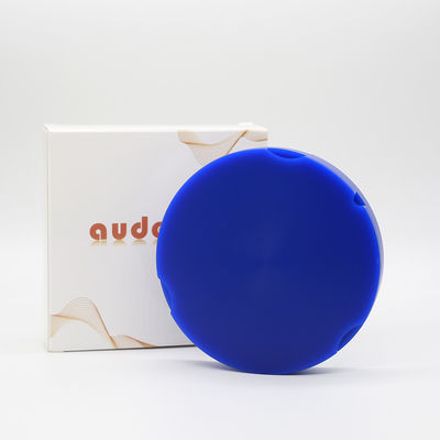 95 mm wasschijf blauw CAD CAM rond blok tandheelkundig met getrapt gieten