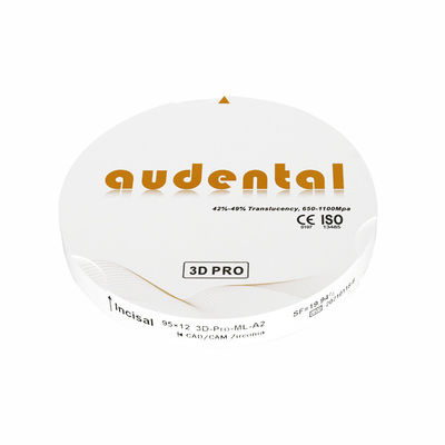 Gradient 3D Multilayer Zirconia Blank Zirconia Dental Material Lab FDA