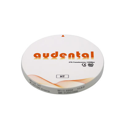 HT/DHT Witte tandheelkundige zirconia blokken CAD CAM Lab materiaal voor kroon