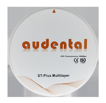 98/95mm Super Doorschijnendheid plus Multilayer Zirconiumdioxydeschijven voor Tand Digitaal Malenlaboratorium