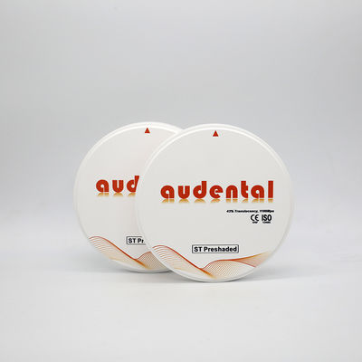 Audental Excellent Translucency ST Pre-shaded Zirconia Block met CAD/CAM-systeem
