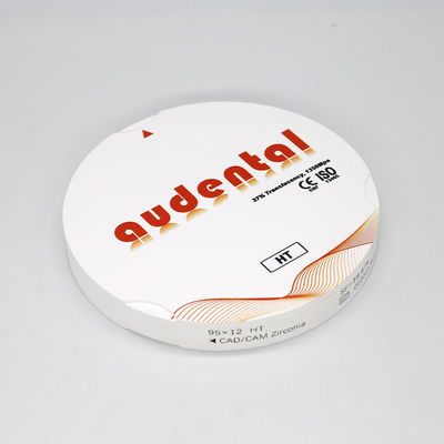Aangepaste 20-kleurige tandheelkundige zirkoniumoxide blok HT/DHT witte zirkoniumoxide blok voor precisie tandheelkunde