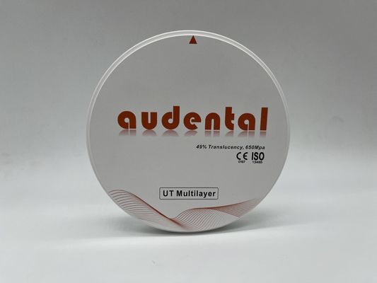 Geavanceerde UT/DUT meerlaagse tandheelkundige zirkoniumoxide blok voor tandtechnisch laboratorium