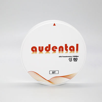 Tandheelkundig laboratorium Zirconia Block ST/DST Plus Wit met FDA Certificaat