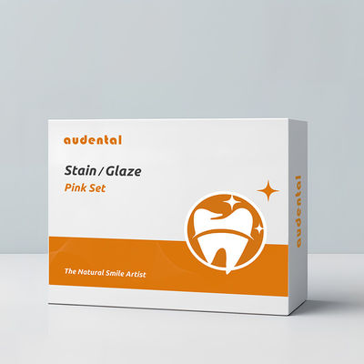 Tandheelkundige Zirconia Vlek En Glazuur Voor Keramiek Porselein Bloc Kleuren Audentale Esthetische Set Roze Set