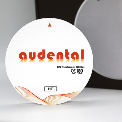 Audental CAD CAM Zirconia blok 1350MPa HT Wit tandheelkundig freesblok