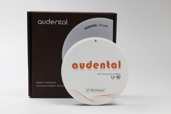 Hoogwaardig tandheelkundig zirconia blok bereikt optimale esthetiek met hoge doorschijnendheid en sterkte