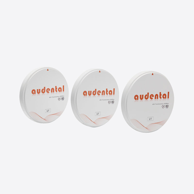 Zirconia schijf tandheelkundige Zirconia blok Hoge doorzichtigheid UT/DUT witte blok voor perfecte tandheelkundige toepassingen