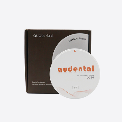 Audental Hot Product UT/DUT Wit tandheelkundig Zirconia Goedkope prijs voor tandheelkundig laboratorium