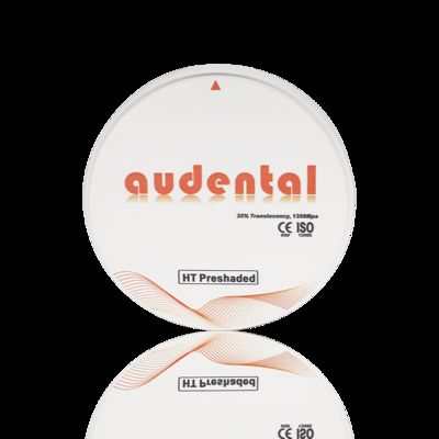 Hoge doorlatendheid HT/DHT Zirkoniumoxide Tandheelkundige Blokken CAD CAM Materialen