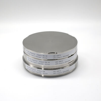 Duurzame Cobalt Chrome Block legering schijf voor tandheelkundig frezen met hoge treksterkte corrosiebestendigheid en prestaties
